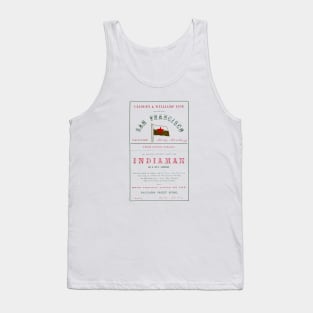 1860 Clipper Ship Indiaman Tank Top